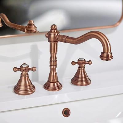 Kronenbach IOTA three-hole basin mixer without drain 54901RMKB