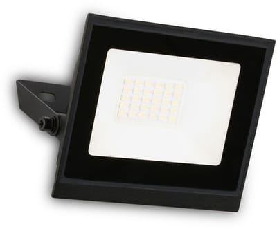 BRILONER Varo - LED Schijnwerper voor buiten - IP65 - neutral wit licht - buitenverlichting - floodlight - 20W - 11 x 3 x 14.5 cm