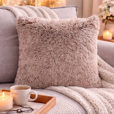 Fluffy Comfort Collection Kussenhoes - 45x45 cm