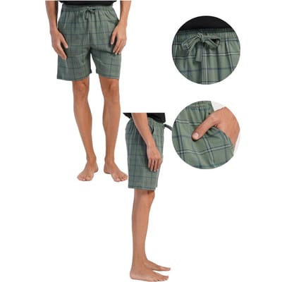 Shorts en Coton pour Homme Vienetta S Poches pour l'Été brown