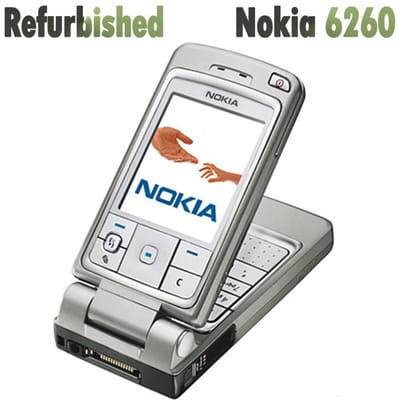 Gerenoveerde Nokia Originele Nokia 6260 Mobiele Telefoon Met 1 SIM Simple Set zwart