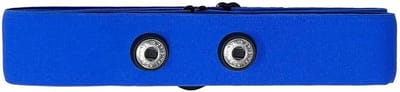 Vervangende Riem Hartslagband - Borstband Sport - Nauwkeurige Hartslagmeting - Universeel Compatibel - 17 x 3 x 2 cm - Blauw
