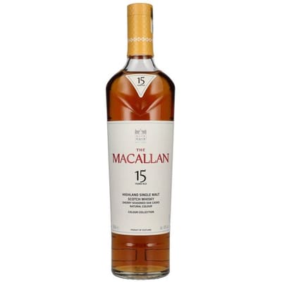 De Macallan Whisky The Macallan 15 Years Old Colour Collection Highland Single Malt Scotch Whisky 43% Vol. 0,7l