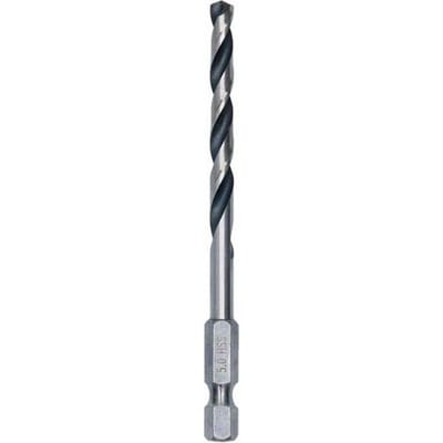 Bosch Accessories 2608577545 PointTeQ HSS Metaal-spiraalboor 10-delig 5 mm Gezamenlijke lengte 91 mm DIN 338 Zeskant schacht 1 stuk(s)