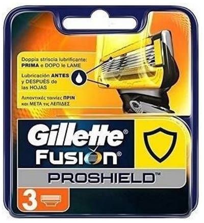 Replacement Head Fusion Proglide Gillette 7702018389377 (3 Units) (3 uds)