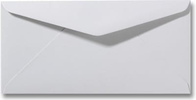 Envelop 11 x 22 cm Zilvergrijs 60 stuks