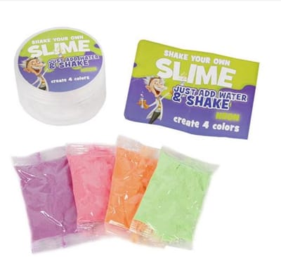 Professor Slime shake and make 4x slime