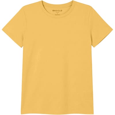 Crew-neck Premium T-shirt GEEL