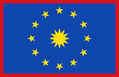 Vlag Zwalm 150x225cm