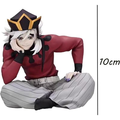 Anime Demon Slayer Kimetsu no Yaiba Modèle 10cm Nezuko Tanjirou Mitsuri Shinobu Zenitsu Kyoujurou Figurine d'Action Modèle Jouet Cadeau black