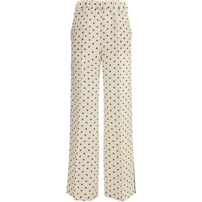 P.A.R.O.S.H. Beige Zijde Casual Broek