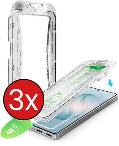 Screenprotector - 3 Stuks - Geschikt voor Samsung Galaxy S26 Ultra - Met Installatie Kit - Beschermglas - Gehard Glas - Tempered Glass - Screen Protector