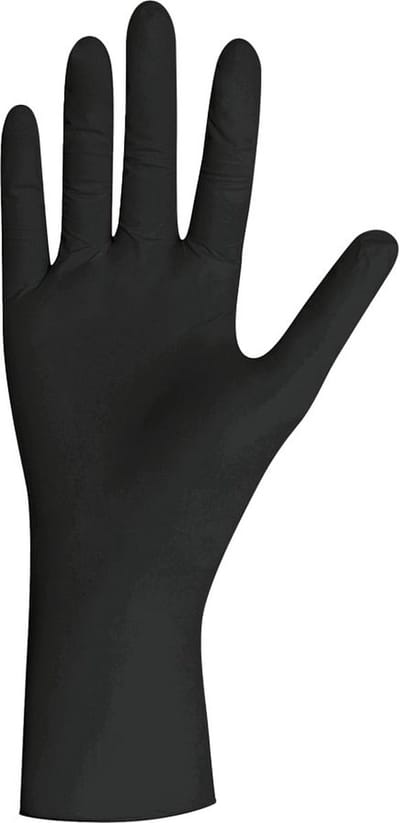 Unigloves - Select Black 300 - Lange chirurgische handschoenen - 100 stuks S