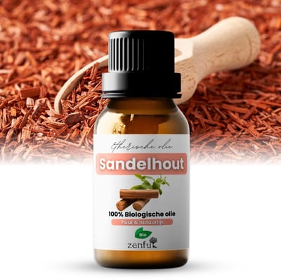 Sandalwood olie - Sandelhout - 100% Puur, Biologisch & Natuurlijk - 10 ml