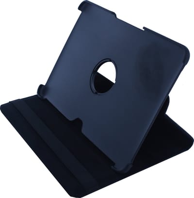 Xccess Tablethoes geschikt voor Samsung Galaxy Tab 2 10.1 Hoes | Xccess Rotating Stand Draaibare Bookcase - Zwart