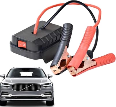 Draagbare starthulp - Auto jumper - Accu opladen - Stevige schaal - Compact formaat - Zwart