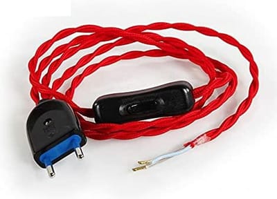 Voedingskabel EDM Lichtschakelaar Veter, koord 2 x 0,75 mm 2 m