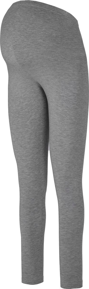 Be Mammy BE-BE20-230-LE Dames Zwangerschapsleggings - Lang - Katoen - Elasthan - Yogabroek - Medium Gemêleerd - L