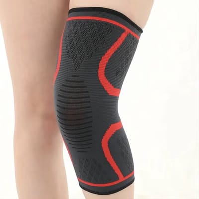 CHPN - Knieband - Kniebrace - Kniebandage - Knie Brace - Kniepijn - Knieblessure - Blessurepreventie - Rood - Maat XL - Sportbrace