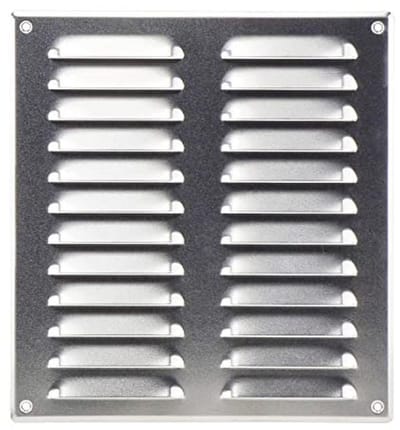 Aluminium Ventilatierooster met Knaagdierbescherming - 260 x 280 mm