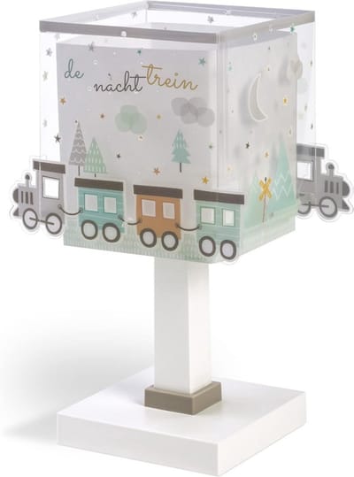 Thuys – Tafellamp Kinderkamer – Kindernachtlampen – Bureaulamp – 14cm x 14cm x 29cm – Groen