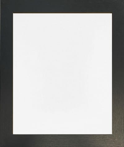 Zwarte Fotolijst 40x40cm met brede rand