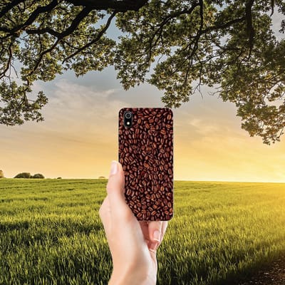 Xiaomi Redmi 7A Siliconen Case Koffiebonen