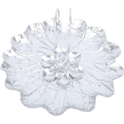 Papieren Handdoekhouder Minimalistisch Modern Rond Metalen Servethouder met Verzwaarde Stang voor Thuisbar Thee white