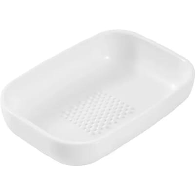 1 pièce râpe manuelle à gingembre râpe à wasabi broyeur presse-fruits de cuisine outil de cuisine pour râper les légumes et le gingembre white