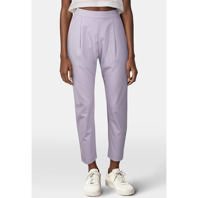 AllSaints Aleida Tri Trousers Lady Lilac Maat: W29 | Straight Broeken Outlet | Dames | Grijs