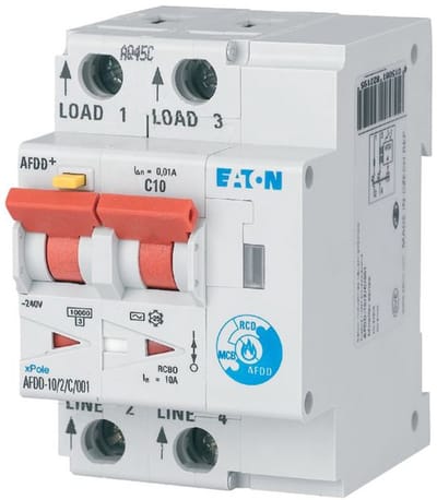 EATON Brandbeveiligingsschakelaar 2p B10A type A, 187168