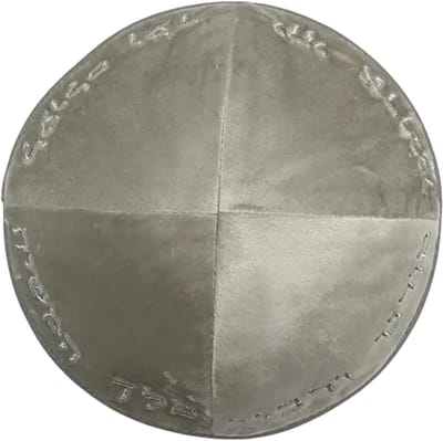 Bovista Joodse Hoed - Keppeltje - Joods - Kippah - Jodendom - Grijs
