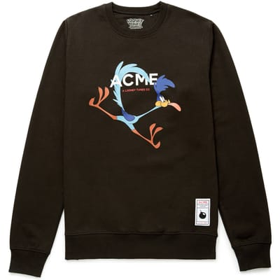 Looney Tunes ACME Road Runner Tong trui - Zwart - L
