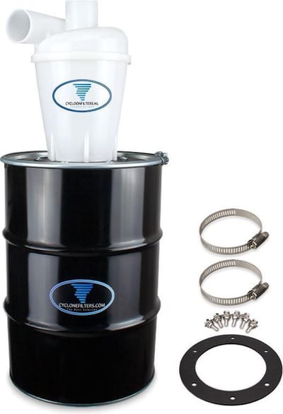 Cycloonfilter model L met 60 liter opvangvat (L-60M)