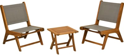 Tuinmeubelset, tafel en stoelen