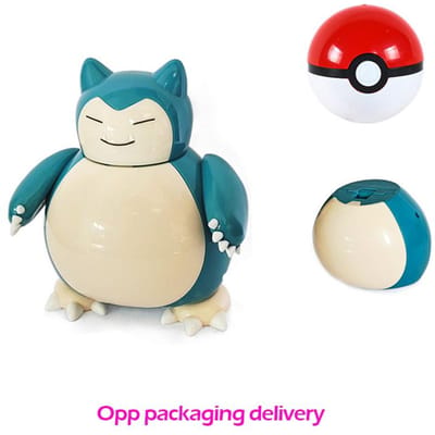 bal Pokemon misvormde figuur Pikachu Charizard Venusaur Blastoise Gyarados Solgaleo Lunala Actiefiguur pokébal poke kind Speelgoed