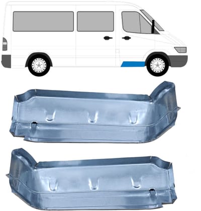 Reparatie voorste trap voor Mercedes Sprinter 1995-2006 / Links + Rechts / Set
