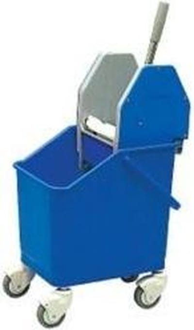 Denox Industriële reinigingswagen 23730 kunststof 830 (h) x 450 (a) x 330 (p) mm blauw