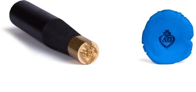 Messing stempel | Ø15mm