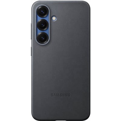 Originele KindSuit Vegan Leather Case voor de Samsung Galaxy S25 - Zwart