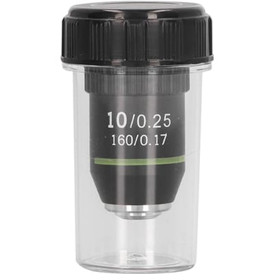 Objectif de Microscope Achromatique 10X Interface 20,2 mm Accessoire pour Remplacement