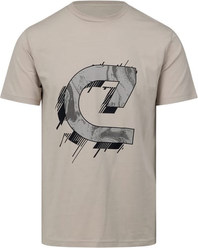 Cruyff classic Elluvium t-shirt lichtbeige / room, L