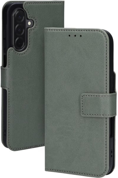 Mobiparts hoesje geschikt voor Samsung Galaxy A26 - Wallet/Boekhoesje - Eco Leer - Magneet Sluiting - Opberg vakken - Groen