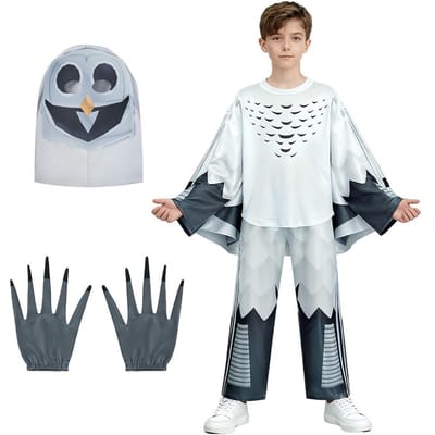 99 Nachten In Het Bos Hert Kinderen Cosplay Kostuum Dierlijk Hert Uil Cosplay Jumpsuit Halloween Feest Kostuums voor volwassenen kinderen 120