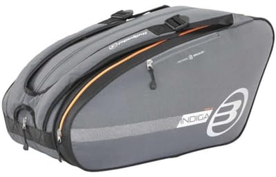 Praktische en Stijlvolle Grijze Padel Bag voor Sportuitrusting