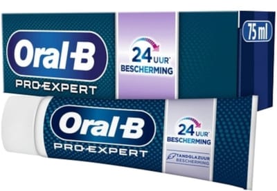 Oral-B - Pro-Expert Sterk Glazuur - Tandpasta - Beschermt Glazuur - 75 ml
