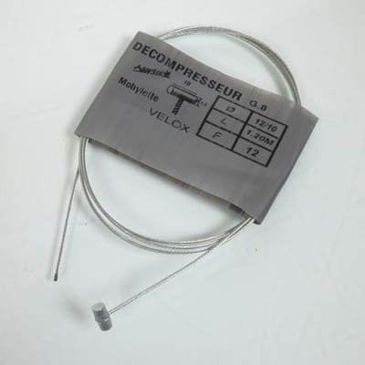 velox kabel of mantel voor bromfiets piaggio 50 ciao 2000 tot 2005 208120b /Ø1,2x1,2m kop 4,5x10 nieuw