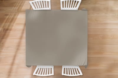 Tafelkleed - Tafellaken - 180x180 cm - Interieur - Kleuren - Beige - Binnen en Buiten