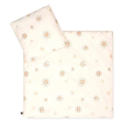Julius Zöllner babybeddengoed organic - Sunshine, maat 80x80 + 35x40 cm