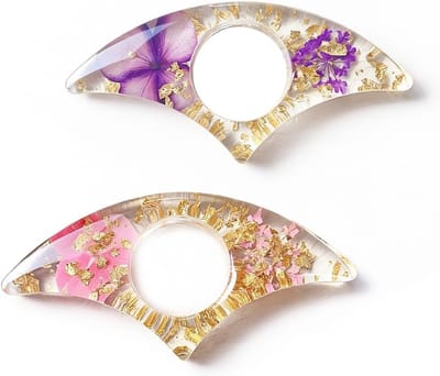 Elegante Bloemvormige Resin Boekenleggers, Creatieve Accessoires voor Lezen, Kantoor en Cadeaus voor Boekenliefhebbers